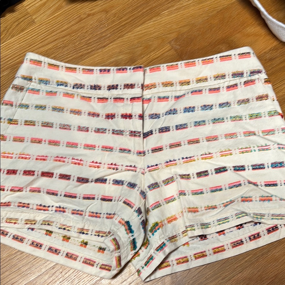 Colorful Striped Women's Shorts